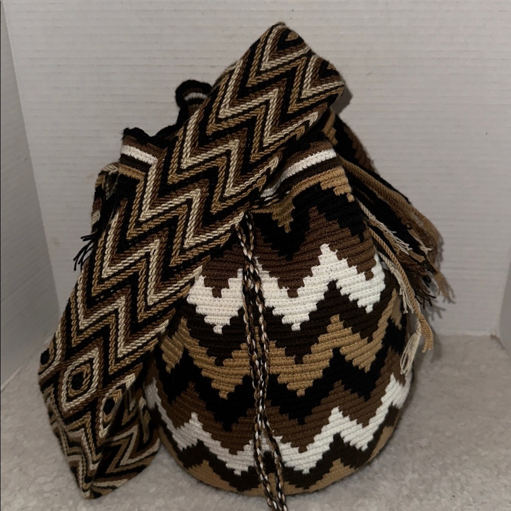 Wayuu Mochilla Columbia Boho Woven Shoulder Bag